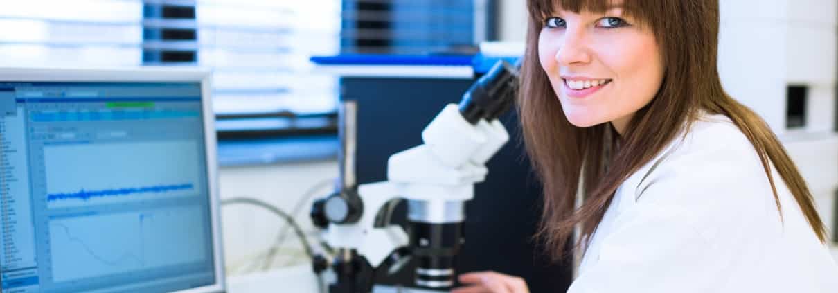 Smiling Medical Scientist