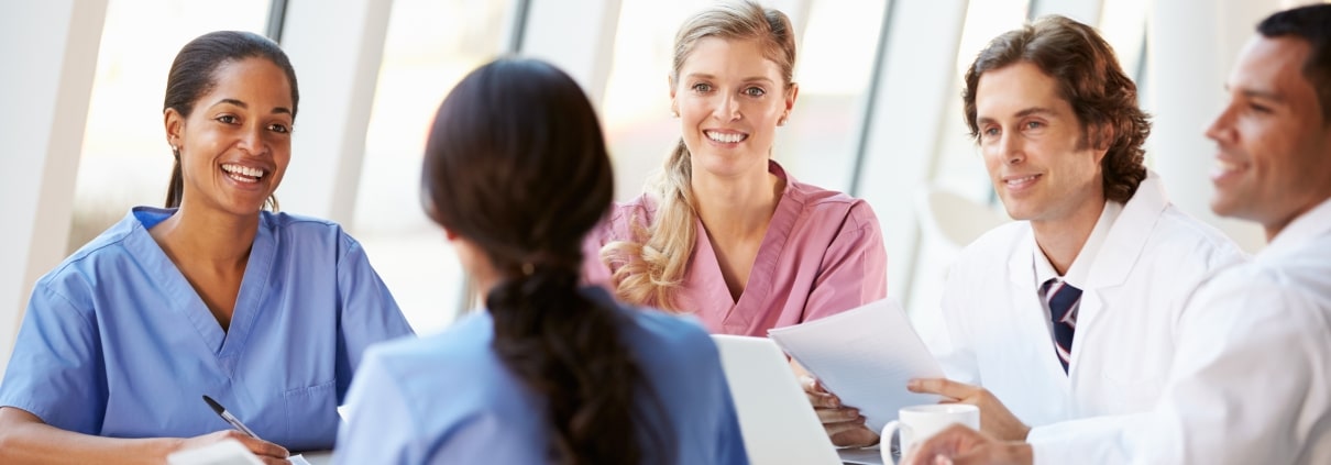 Medical team in a meeting